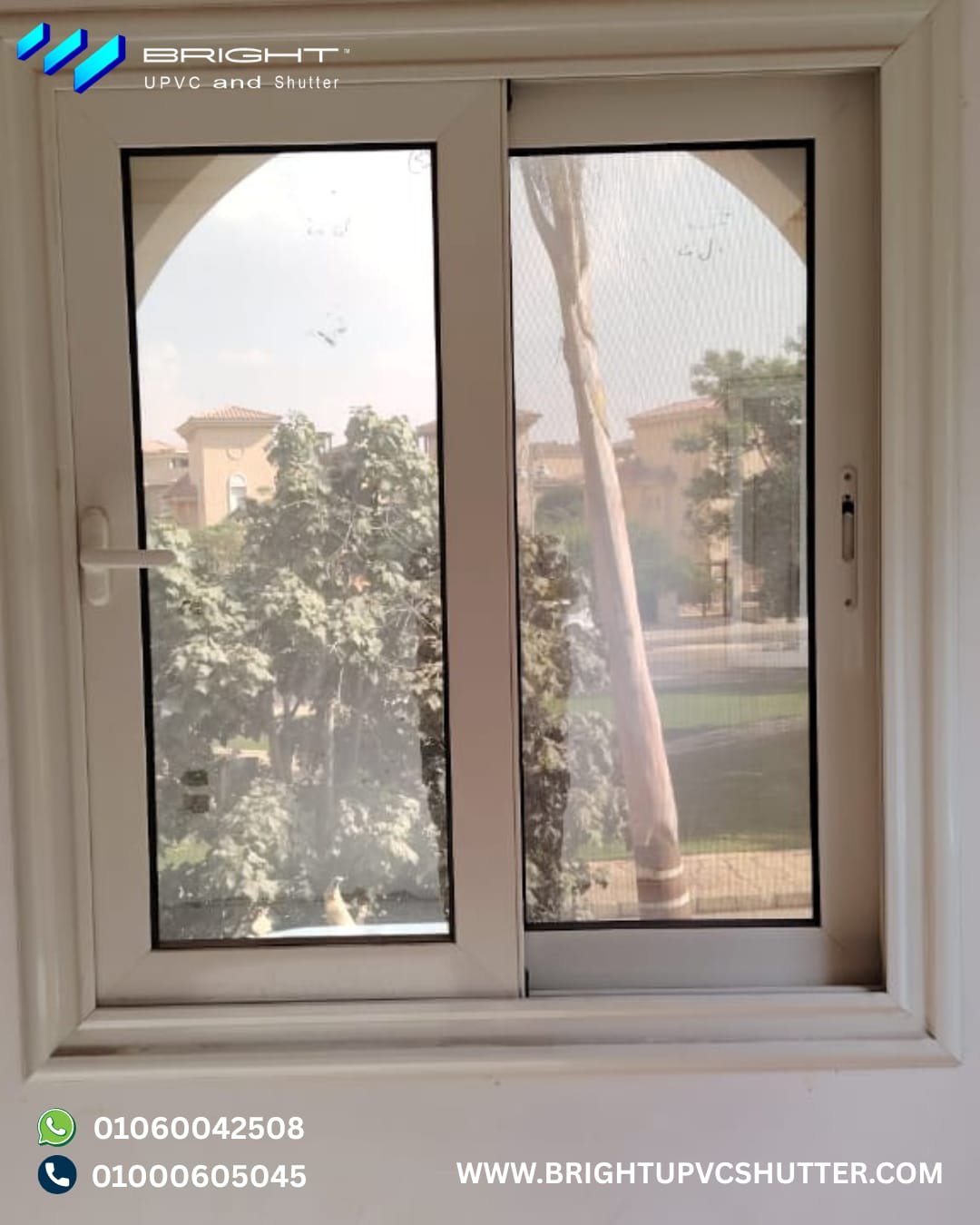 نوافذ وأبواب الألومنيوم — صورة 2 — bright aluminum windows gallery 02 — برايت شاتر
